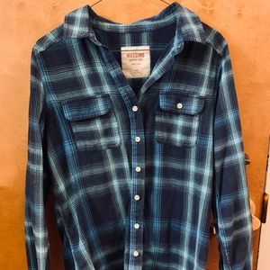 Blue flannel